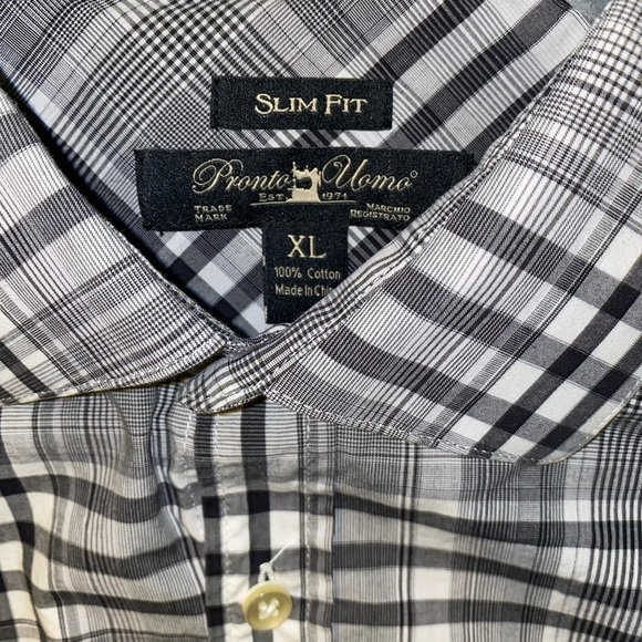 Men’s Slim Fit Button Down Size XL Condition is Incredible 100% Cotton - Picture 3 of 7